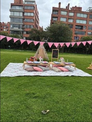 Friends and family picnic gathering by Loopicnic